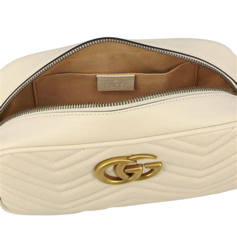 white gucci cross body bag|Gucci unisex crossbody bag.